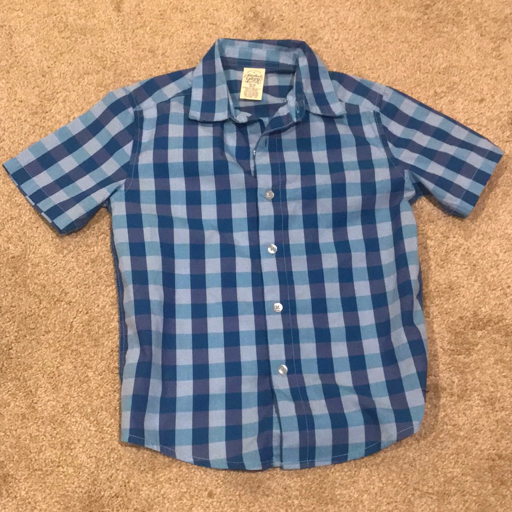 6/$25 Plaid Button Down